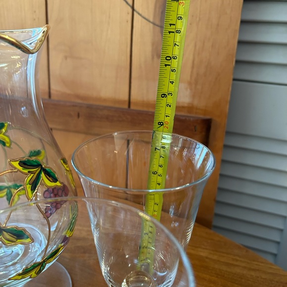 Set of 4 William Sonoma, large ice tea glasses. - Picture 8 of 10